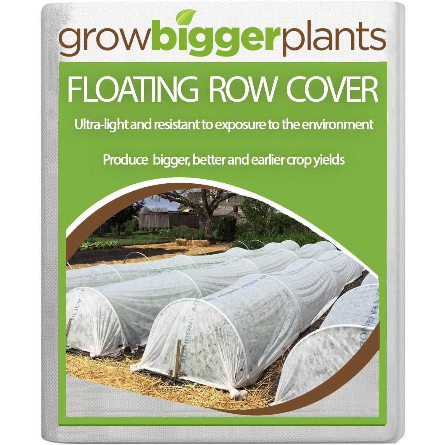 25′ / 50′ / 100′ Agribon Ag-19 Floating Row Crop Cover / Frost Blanket / Garden Fabric Plant Cover - Image 4