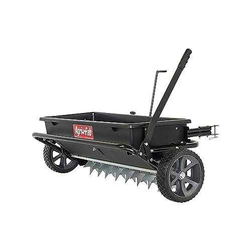 100lb Poly Drop Spreader/Spike Aerator