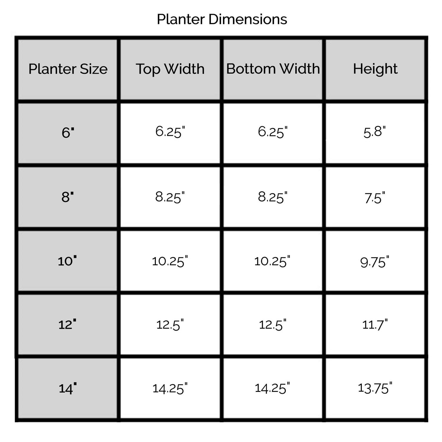 Novelty Full Depth Round Cylinder Pot - Image 3