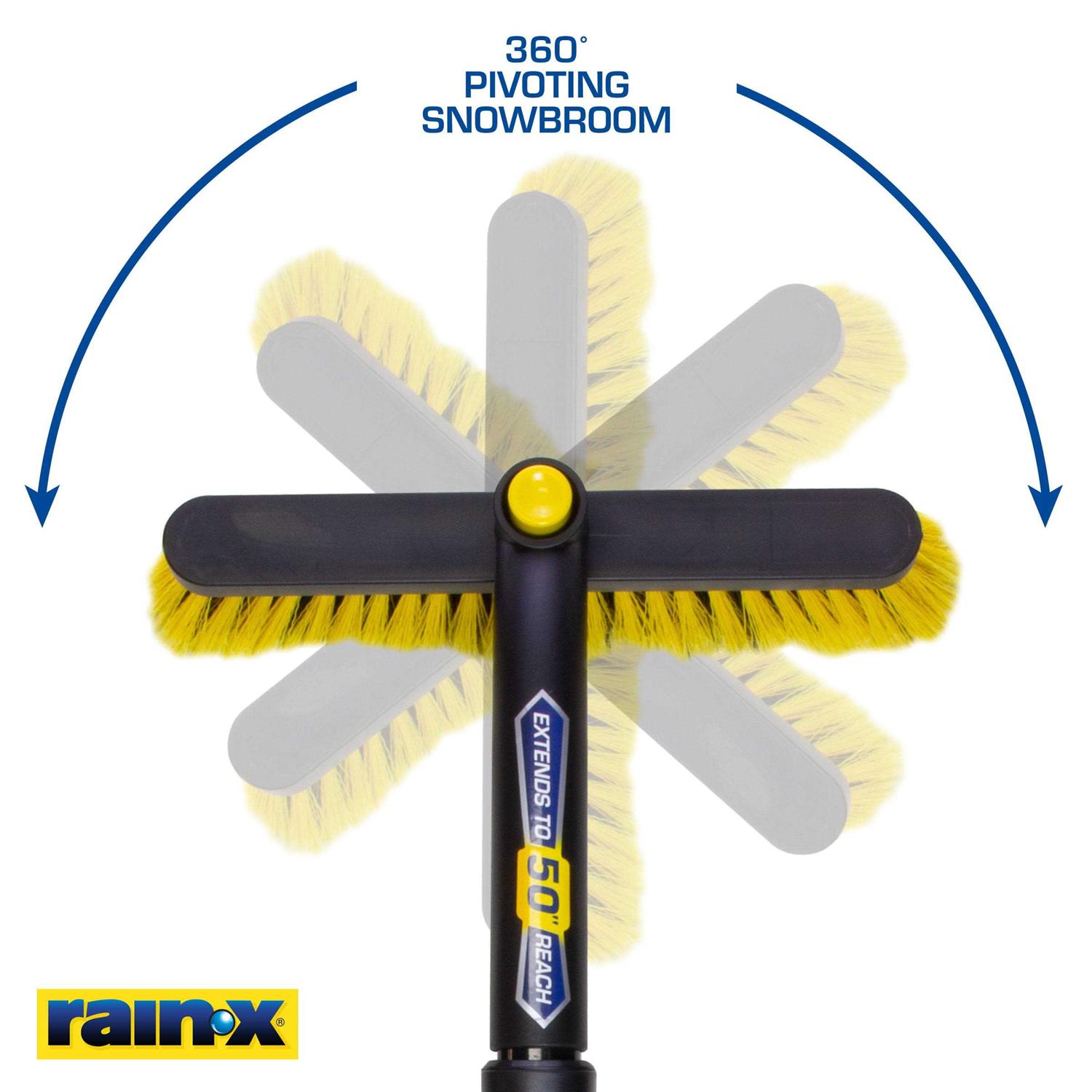 Rain-x 50 Extendable Crossover Snow Broom & Ice Scraper - Image 3