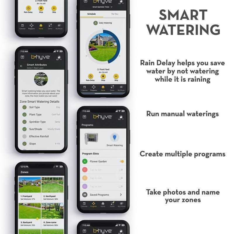 Orbit B-hyve XD Bluetooth 4-Outlet Hose Faucet Timer 24634 - Image 2