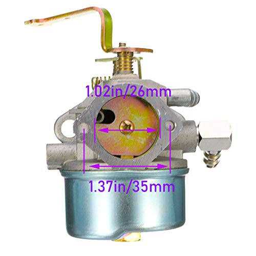 640152 Carburetor for Tecumseh 640152a 640023 640051 640140 640152 Hm80 Hm90 Hm100 8-10 Hp Engine Snow Blower Mower 5000w Generator - Image 5