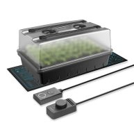 AC Infinity Humidity Dome, Germination Kit with Seedling Mat and LED Grow Light Bars
