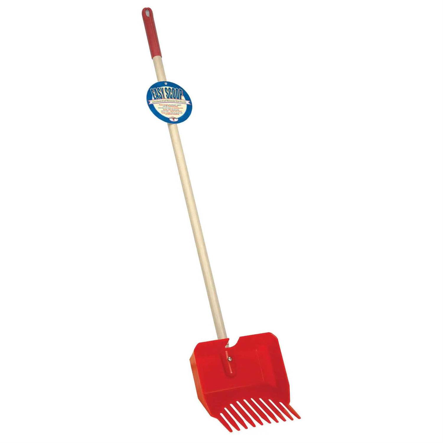 Pet Lodge Easy Scoop Pooper Scooper with Wooden Handle