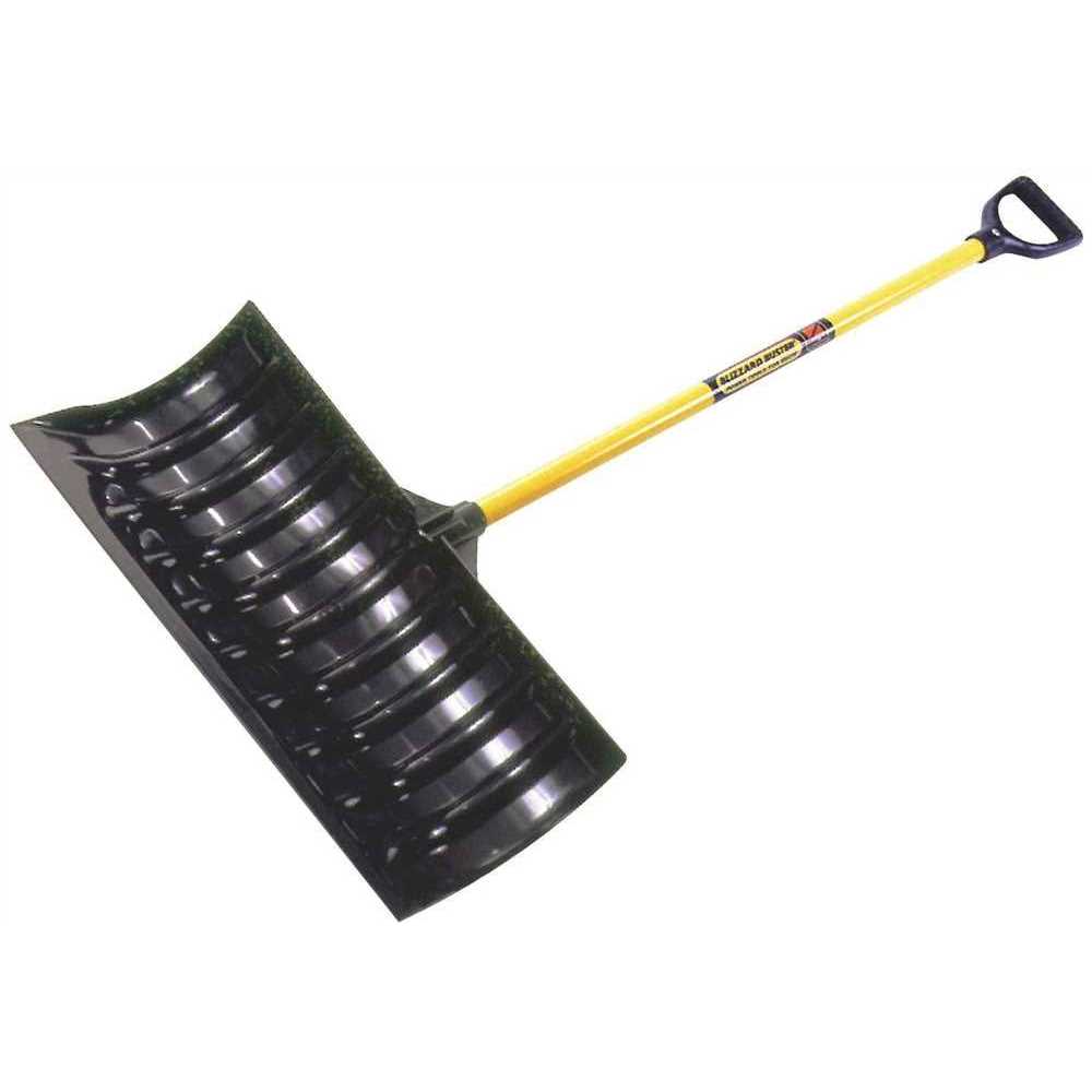 PP100 96838 D-Handle Snow Pusher, 24 inch, Snow Pusher by Seymour