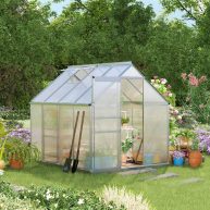 Outsunny 6′ x Walk Greenhouse