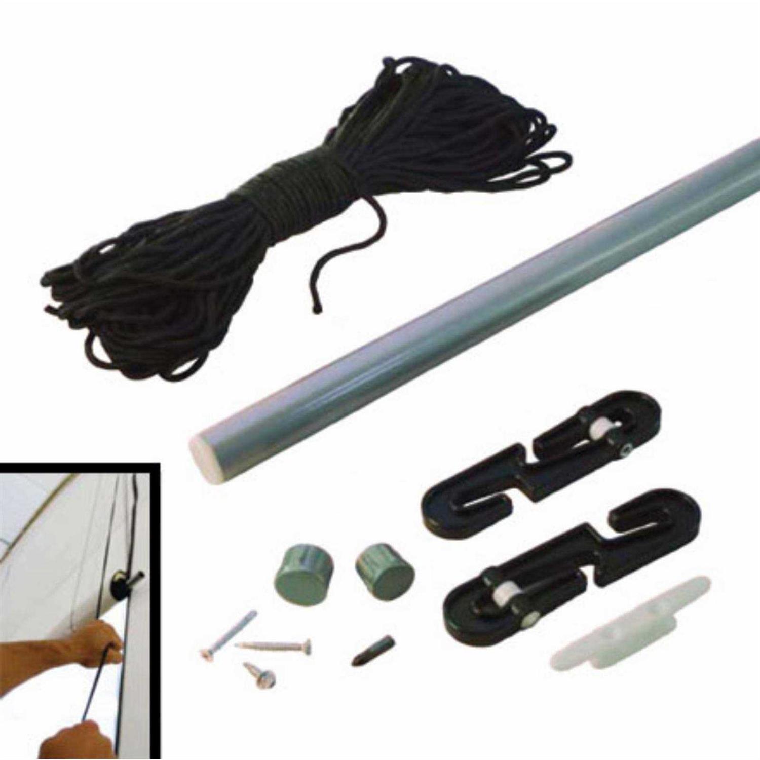 Pull-Eaze Roll-Up Door Kit ShelterLogic - Image 2