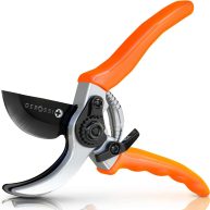 Premium Bypass Pruning Shears for Gardening Heavy Duty Ultra Sharp Garden Shears w/Ergonomic Grip Handle