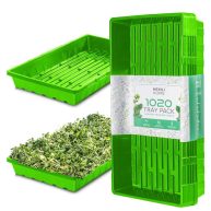1020 Seed Starting Trays Plant Tray Microgreens Growing Trays Plastic Seed Trays
