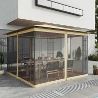 Outsunny Universal Replacement Mesh Sidewall Netting for Patio Gazebos with Zippers