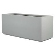 PolyStone Planters Milan Tall 46 in. x 19 Trough Planter