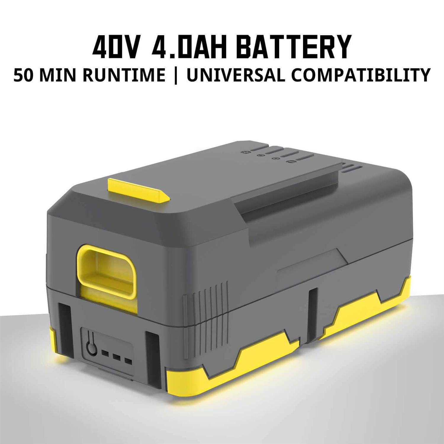 Powersmart USA 450CFM Cordless Leaf Blower w/ 40V 4.0Ah Battery and Charger PS76220A - Image 2