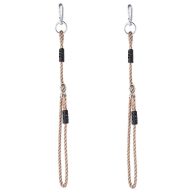 NOSTIFY 2PC Heavy Duty Length Adjustable Nylon Rope Express Setup Hanging Tree Straps for Outdoor Swings Hammock Playground