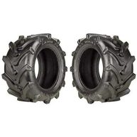 Pair of Lawn Trac Heavy Duty Bar Lug Tires