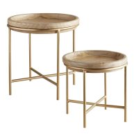 47th & Main Wood Plant Stands Set