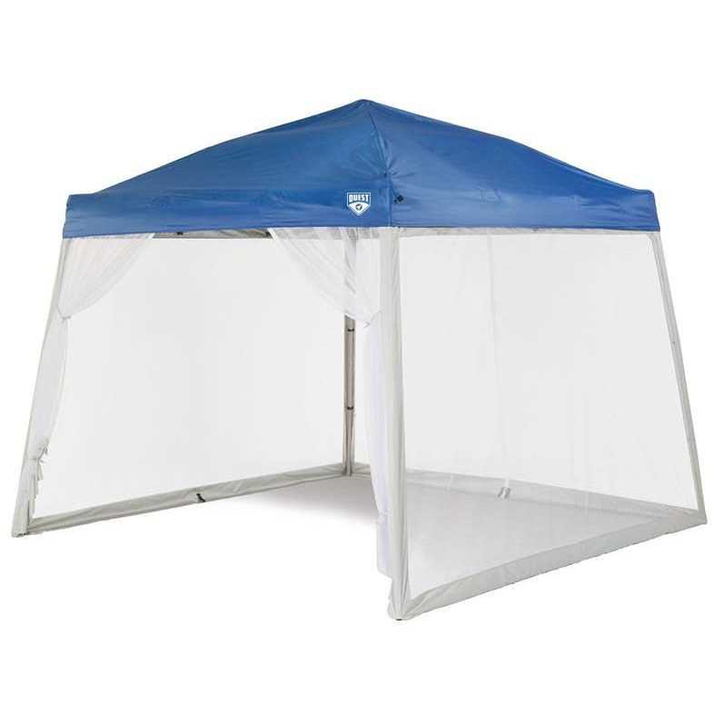 Quest 10 Ft. X 10 Ft. Mesh Screen For Slant Leg Instant Ez Up Pop Up