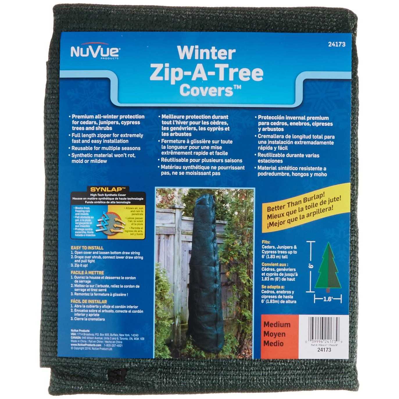 NuVue Products 24173 Zip-A-Tree Covers