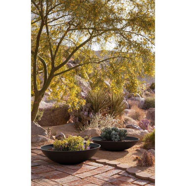 Pure Series Lane Bowl Planter Mercury Row Set Of Set - Image 3