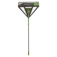 Ames 998270 Dual Tine Poly Leaf Rake with Hand Rake