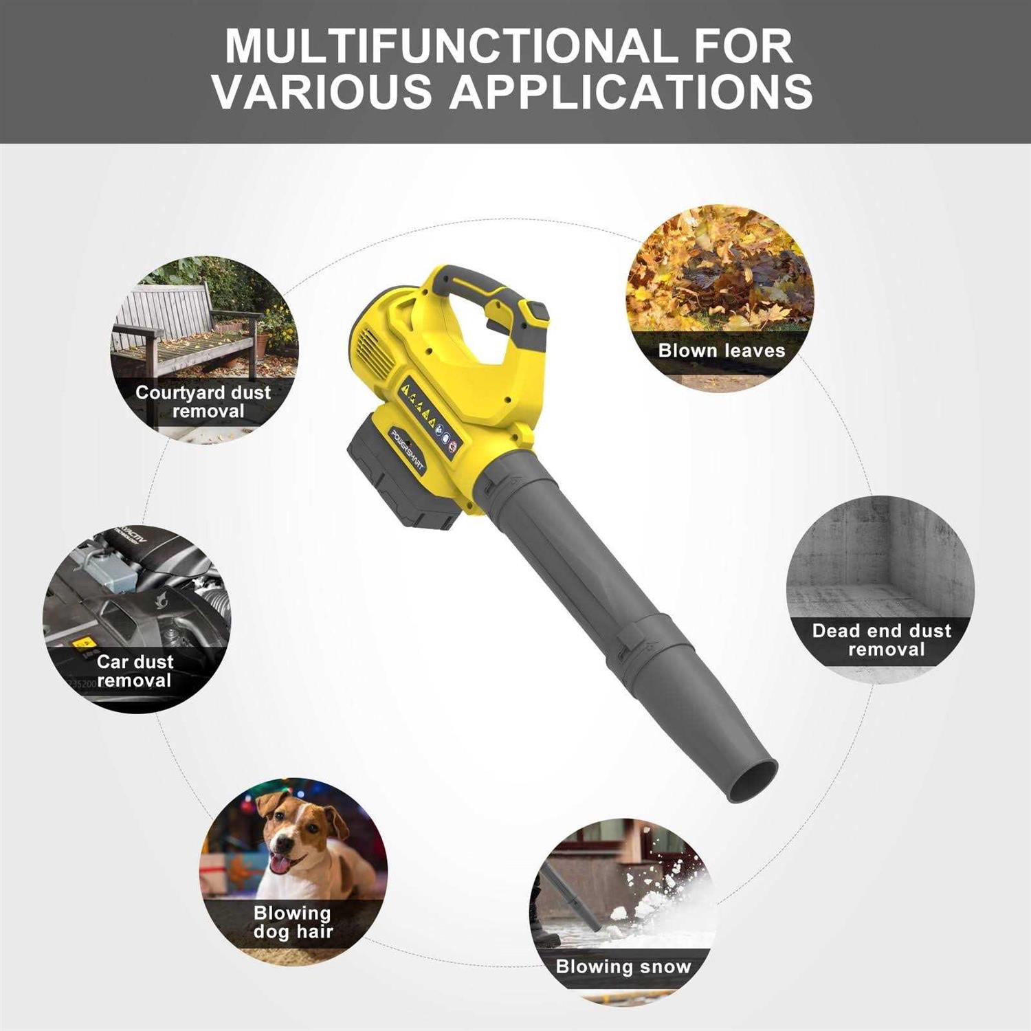 Powersmart 40V Push Lawn Mower Kit with Leaf Blower - Image 3