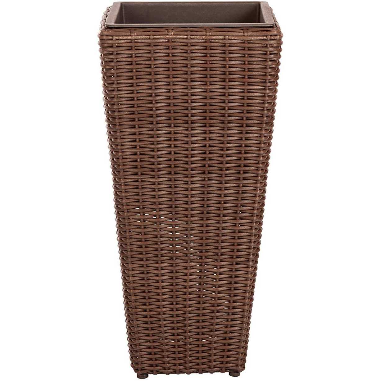 Patio Sense Alto 2-Piece Wicker Planter Set - Image 3