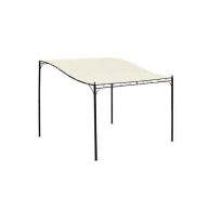 Outsunny 10′ x 10′ Steel Outdoor Pergola Gazebo Patio Canopy with Durable & Spacious Weather-Resistant Design