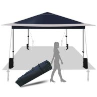 12 Ft. W x 12 Ft. D Steel Pop-up Canopy casualstay Roof