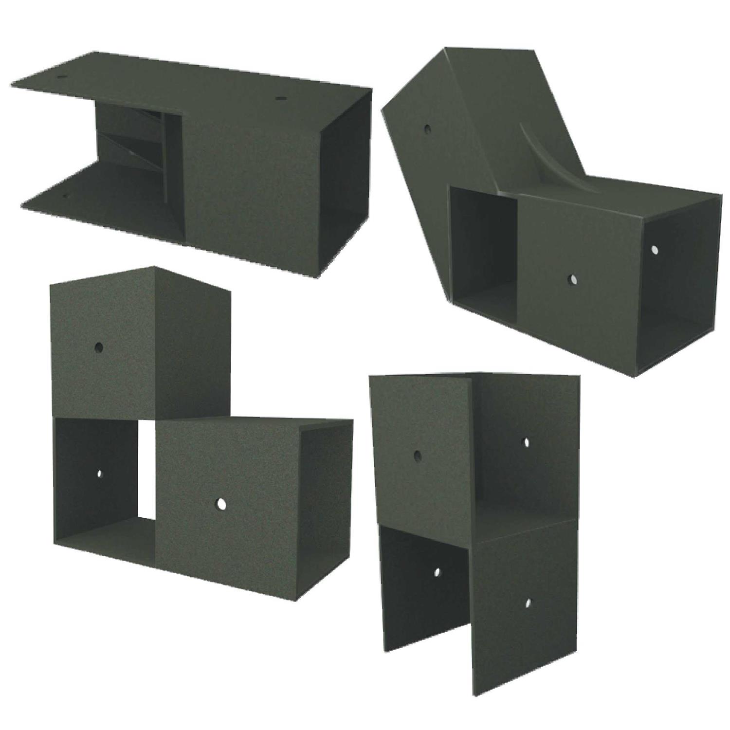 10 ft. W x 20 ft. D Custom DIY Greenhouse Kit by E-Z Frames - Image 4