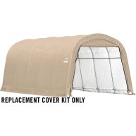 Replacement Cover for the Garage-in-a-Box RoundTop 12 ft. x 10 ft Duty PVC