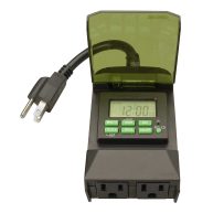7-Day 2-Outlet Outdoor Digital Outlet Timer 50014WD