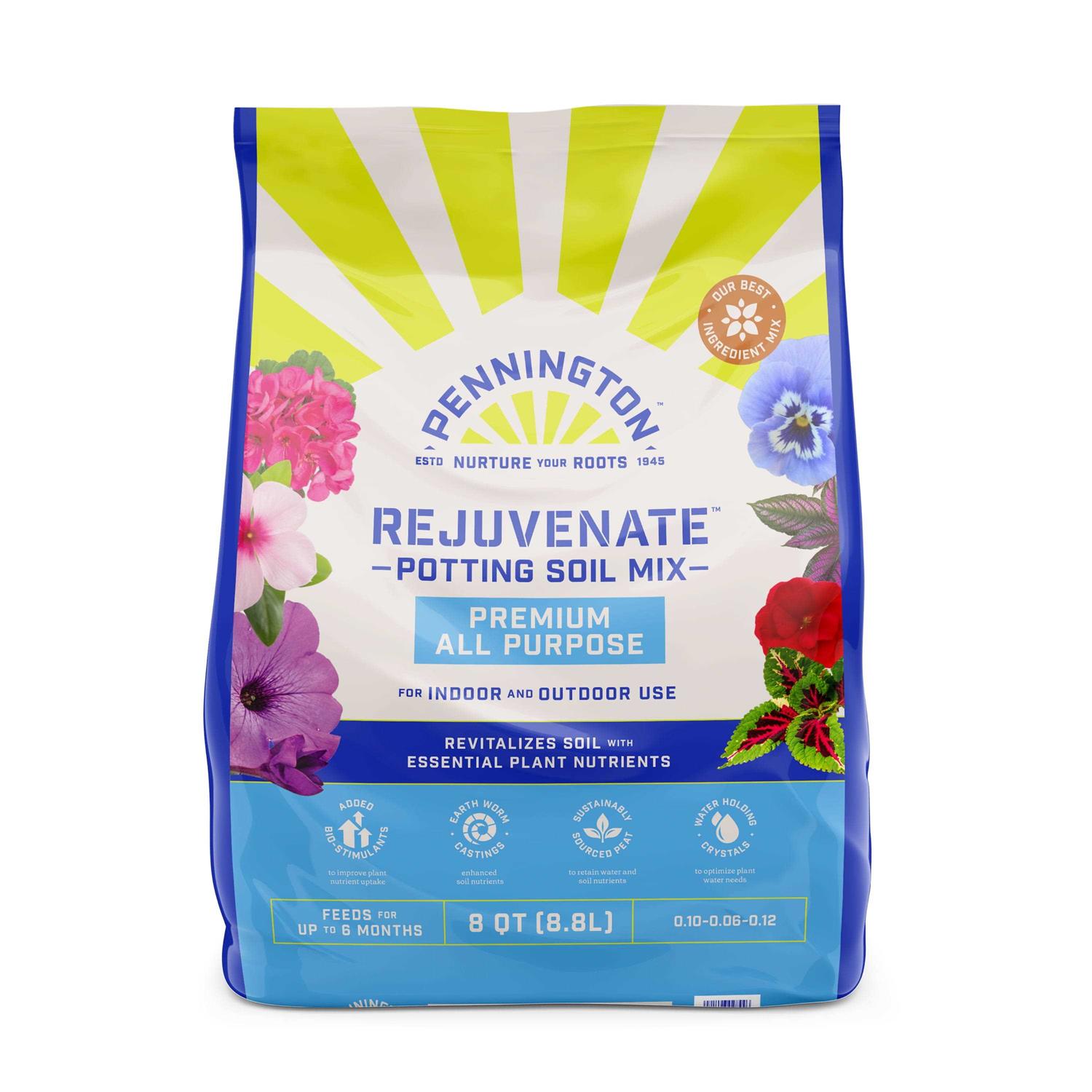 Pennington Rejuvenate Premium All Purpose Potting Soil Mix