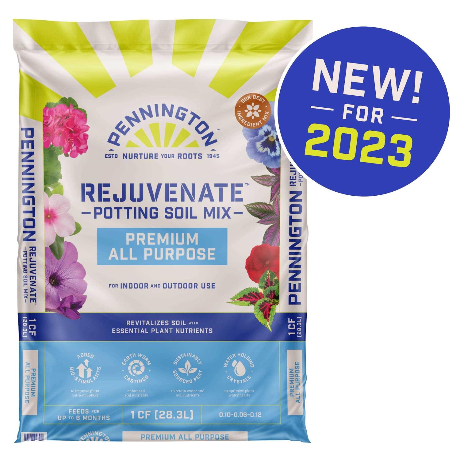 Pennington Rejuvenate Premium All Purpose Potting Soil Mix