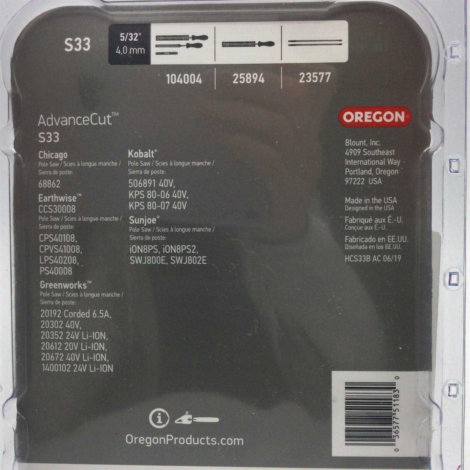 Oregon S33 AdvanceCut 8 Inch Chainsaw Chain - Image 4