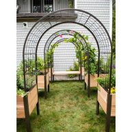 2′ x 4′ Arch Trellis for Planter Boxes