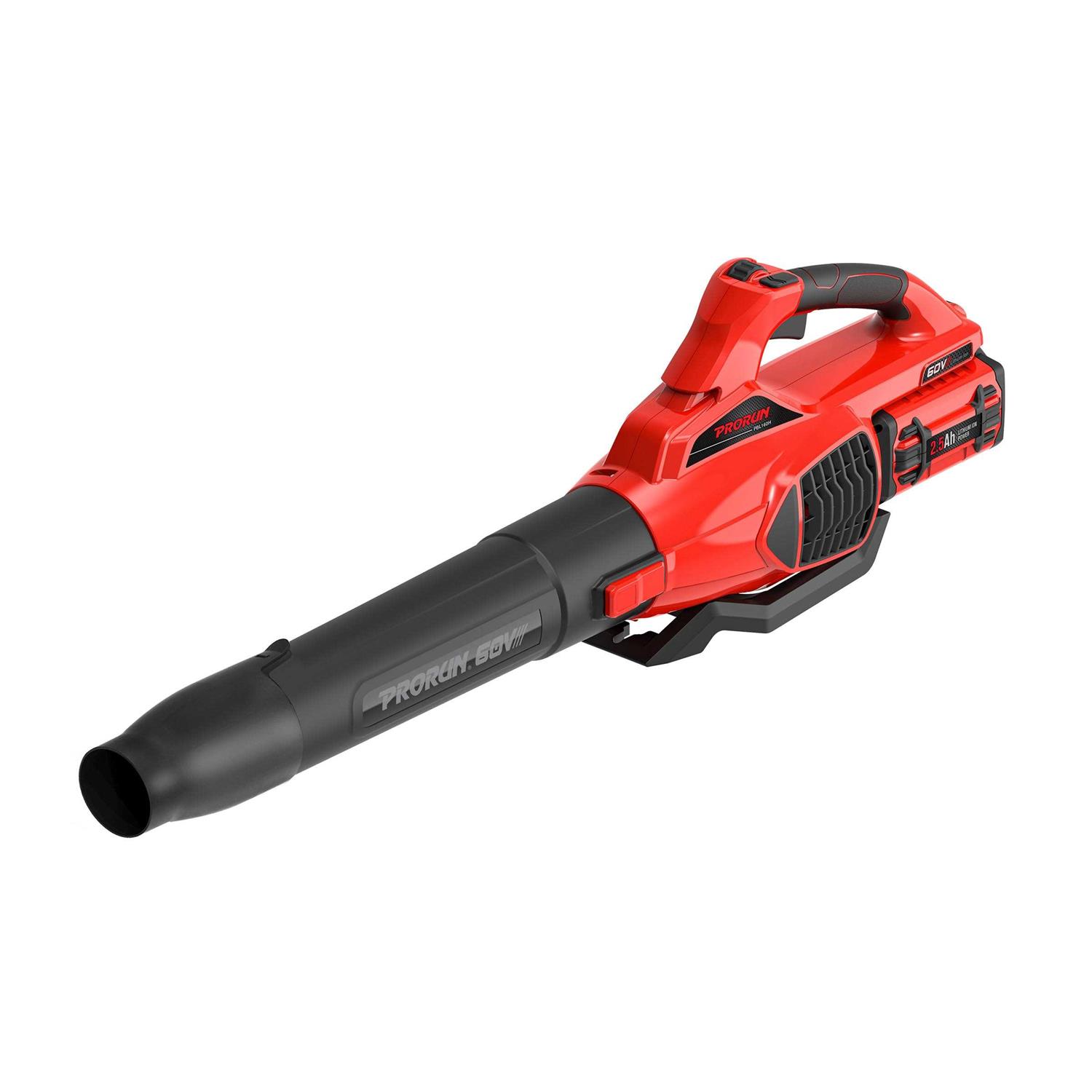 PRORUN Electric 60-volt Max 680-Cfm 190-Mph Battery Handheld Leaf Blower 2.5 Ah PBL160H