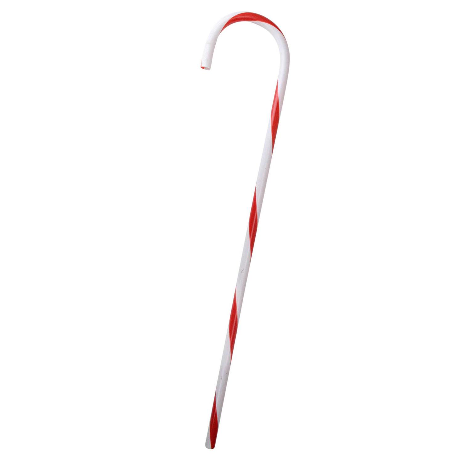 Northlight Set of 24 Red and White Candy Cane Christmas Pathway Markers 32