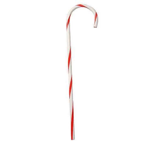 Northlight Set of 24 Red and White Candy Cane Christmas Pathway Markers 32 - Image 2