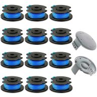 Replacement String Trimmer Spool for Ryobi Weed Wacker String 11ft 0.065 String Trimmer Line for Ryobi String Trimmer Refill
