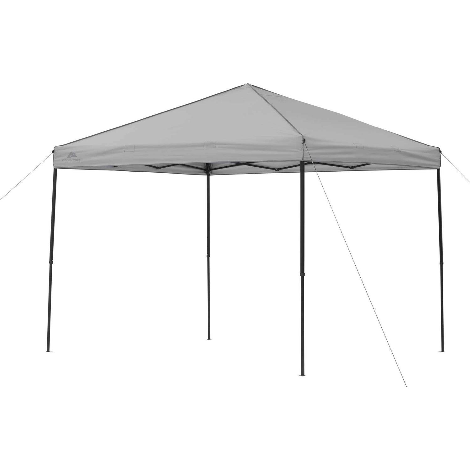Ozark Trail 8′ x 10′ Gray Instant Outdoor Canopy