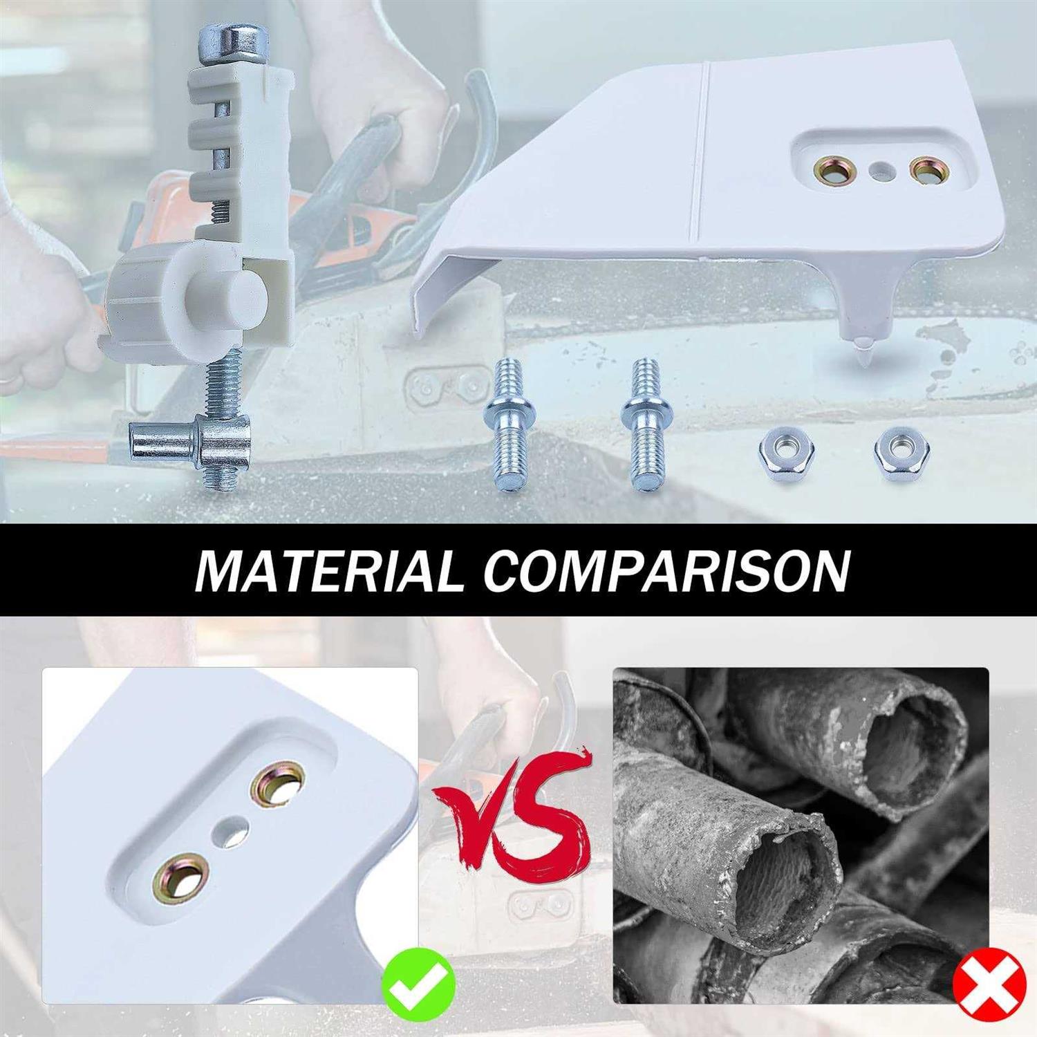 Adefol Chainsaw Sprocket Cover with Tensioner Adjuster for STIHL MS170 MS180 017 018 MS210 MS230 MS250 021 023 025 - Image 4
