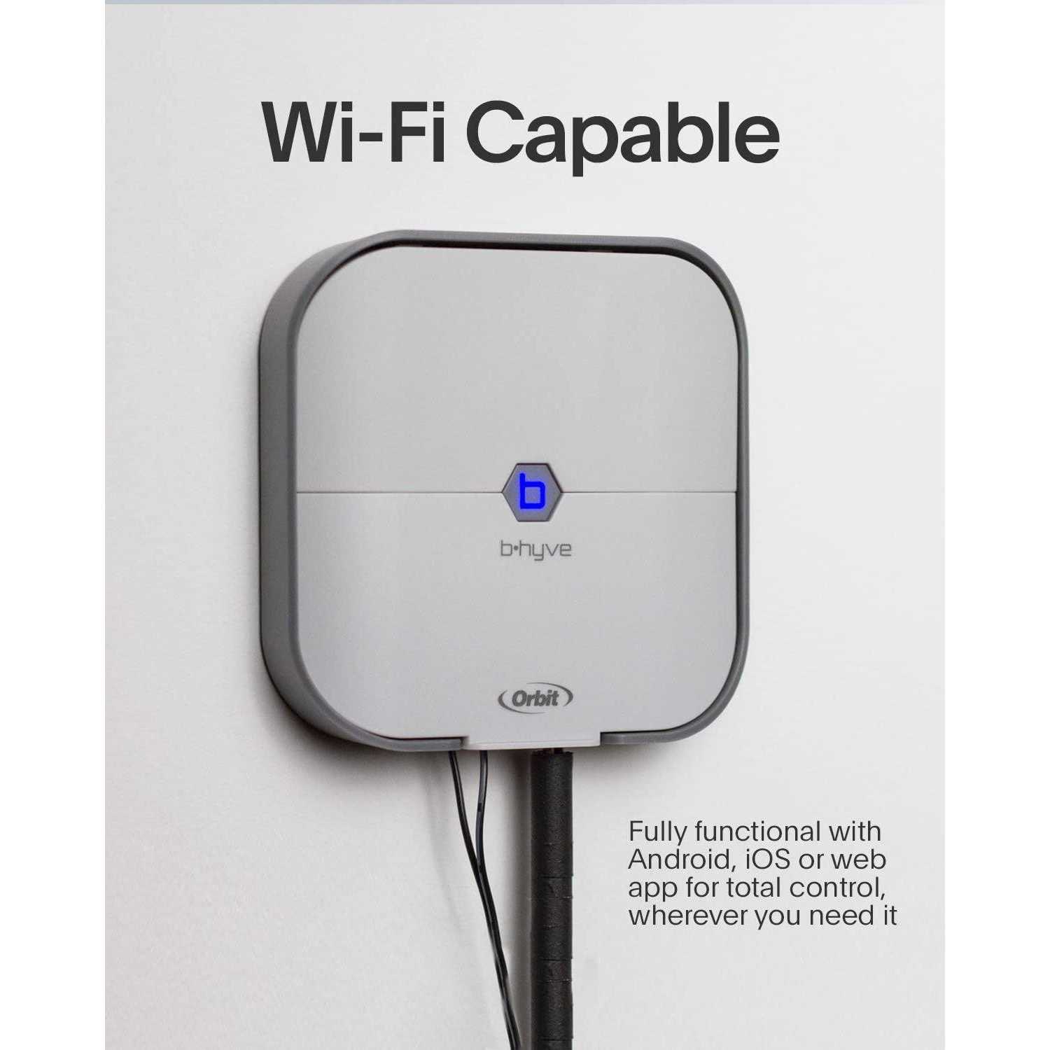 Orbit B-Hyve 4-Zone Smart Indoor Sprinkler Controller - Image 5