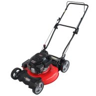 PowerSmart 21 in. 2-in-1 170cc Gas Walk Behind Push Lawn Mower