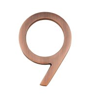 4 in. Frank Lloyd Wright Floating Mount House Number Architectural Mailboxes Number