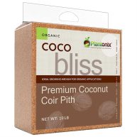 Plantonix Organic Coco Coir by Coco Bliss Compressed Coco Coir Brick with Low Ec and pH Balance