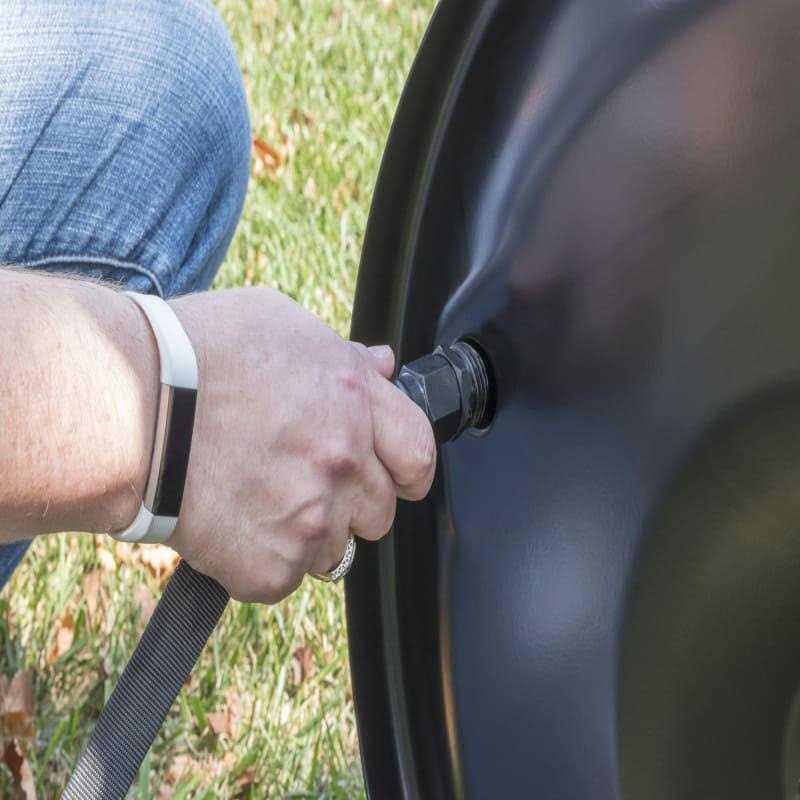 Agri-Fab 24 in. x 60 in. Steel Lawn Roller - Image 2