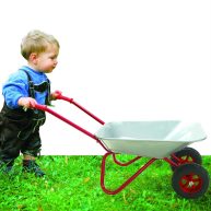 3t Group Kids Wheelbarrow Wheelbarrow for Kids Wheel Barrel Kids Wheel Barrows Metal Wheelbarrow Child Wheelbarrow Toys Gift