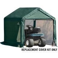 Replacement Cover Kit for The Shed-in-a-Box 8 ft. Heavy Duty PVC 14.5 oz. Green