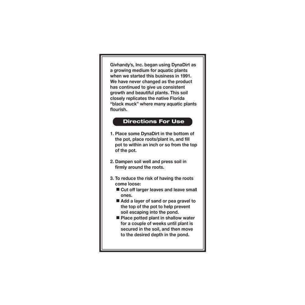 10 lb. DynaDirt Aquatic Planting Soil Bag - Image 2