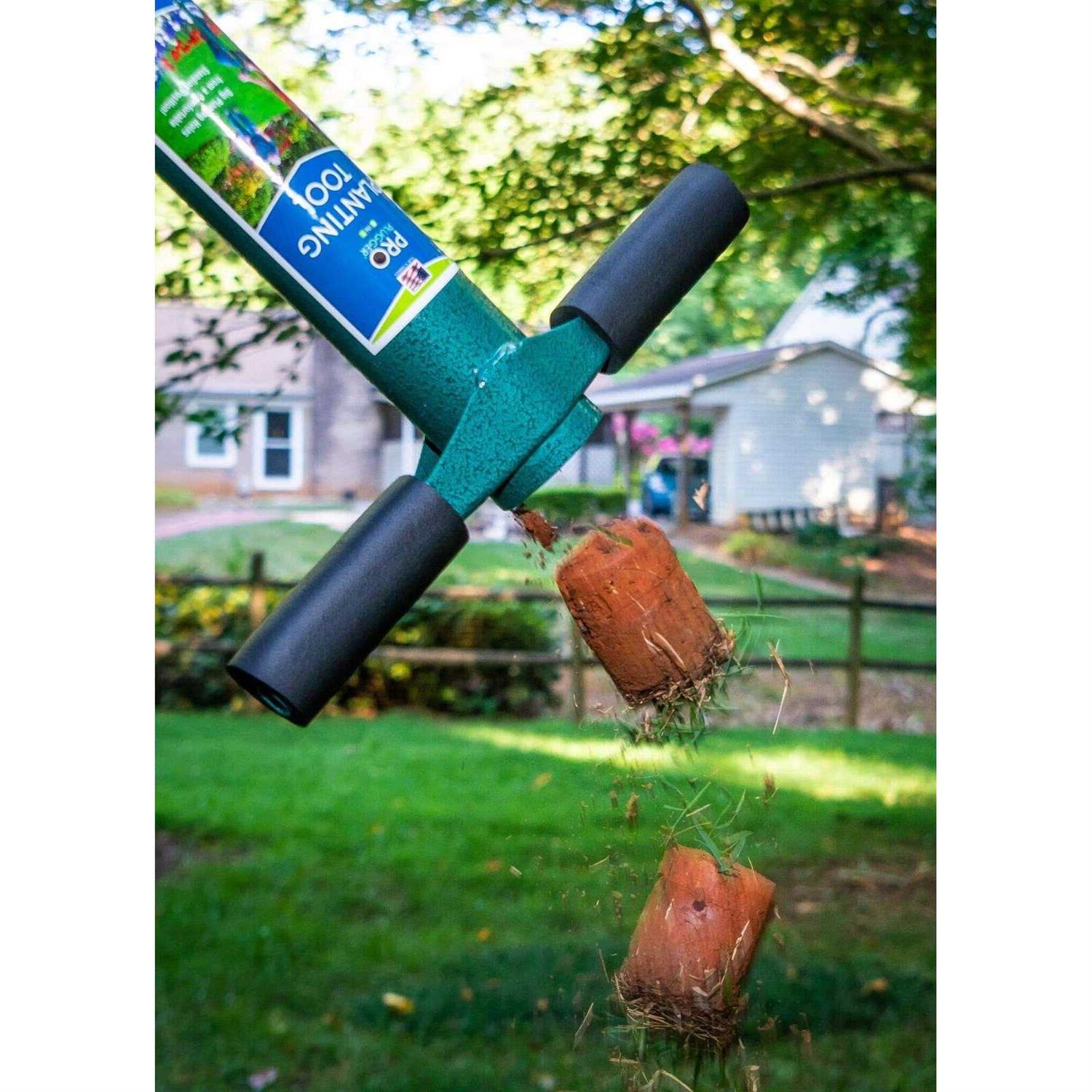 ProPlugger 5-in-1 Lawn and Garden Tool, Bulb Planter, Weeder or Weeding Tool - Image 5