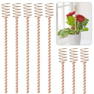 8 Pack 13.5 Electroculture Plant Stakes Long Copper Garden Stakes